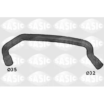 Durite de radiateur SASIC SWH0339