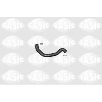Durite de radiateur SASIC SWH0345