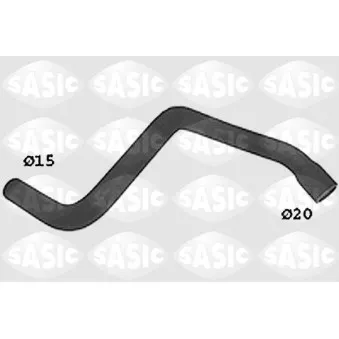 Durite de radiateur SASIC SWH0356
