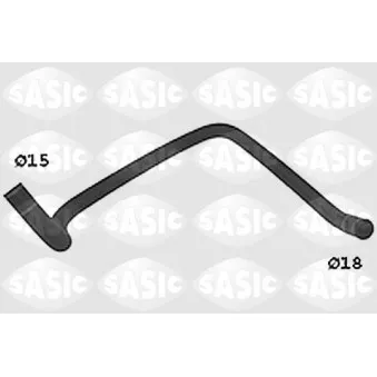 Durite de radiateur SASIC SWH0364