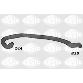Durite de radiateur SASIC SWH0366