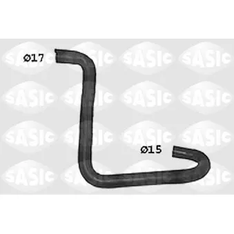 Durite de radiateur SASIC SWH0386