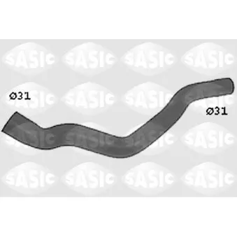 Durite de radiateur SASIC SWH0412