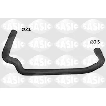 Durite de radiateur SASIC SWH0462