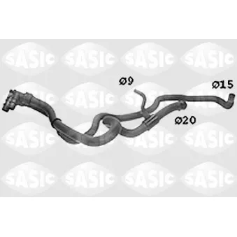 Durite de radiateur SASIC SWH0513