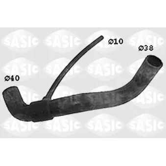 Durite de radiateur SASIC SWH4186