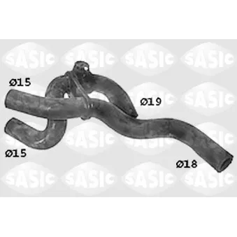 Durite de radiateur SASIC SWH4189