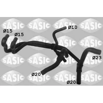 Durite de radiateur SASIC SWH4190