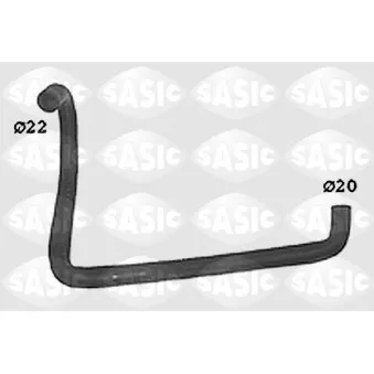 Durite de radiateur SASIC SWH4247