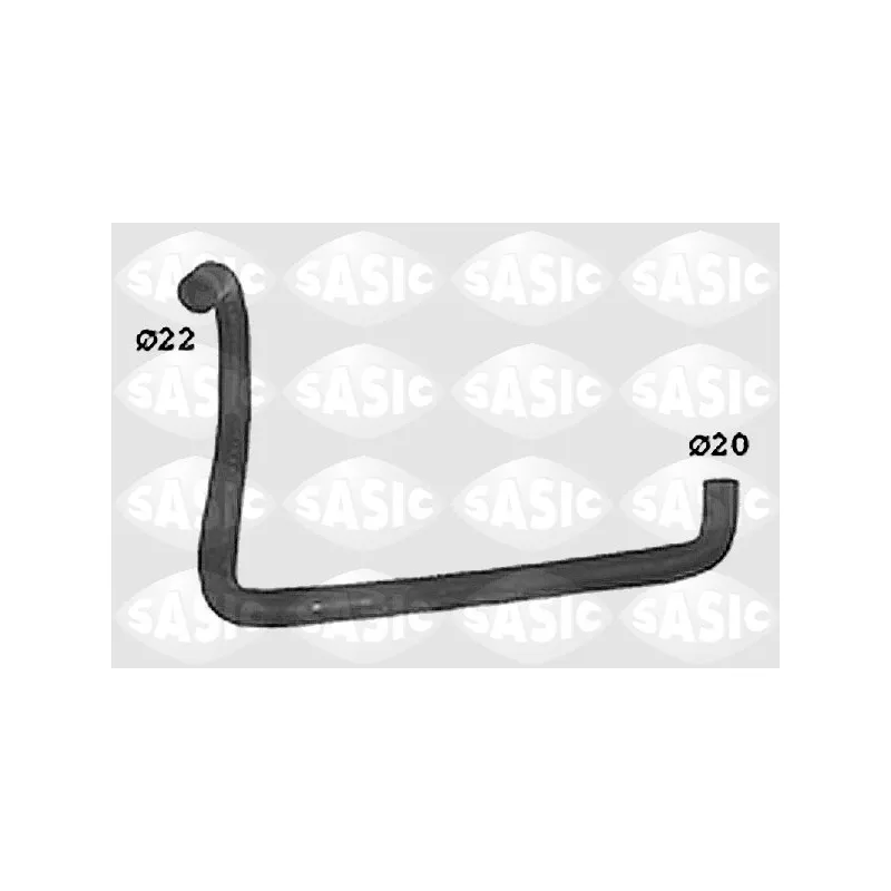 Durite de radiateur SASIC SWH4247