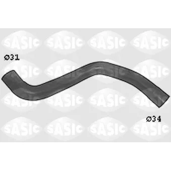 Durite de radiateur SASIC SWH4253
