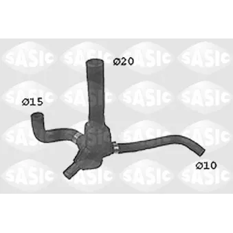 Durite de radiateur SASIC SWH4279