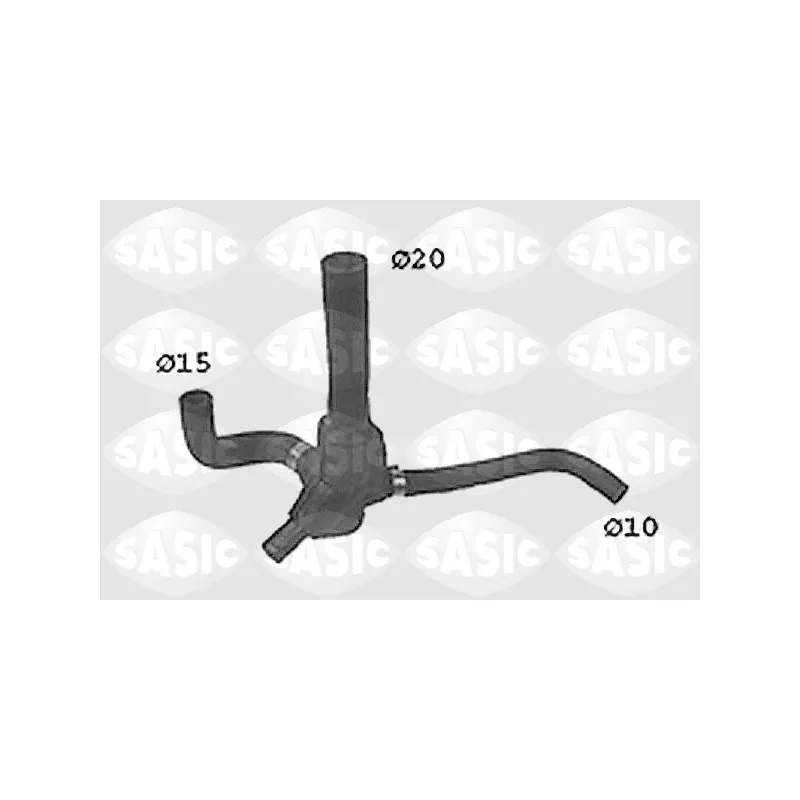Durite de radiateur SASIC SWH4279