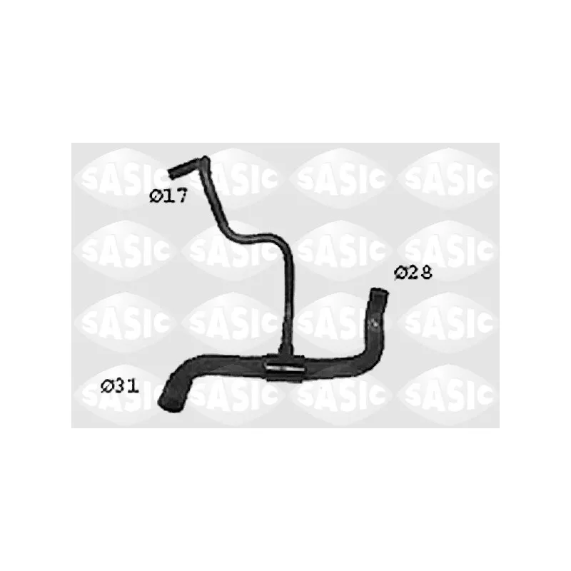 Durite de radiateur SASIC SWH4296