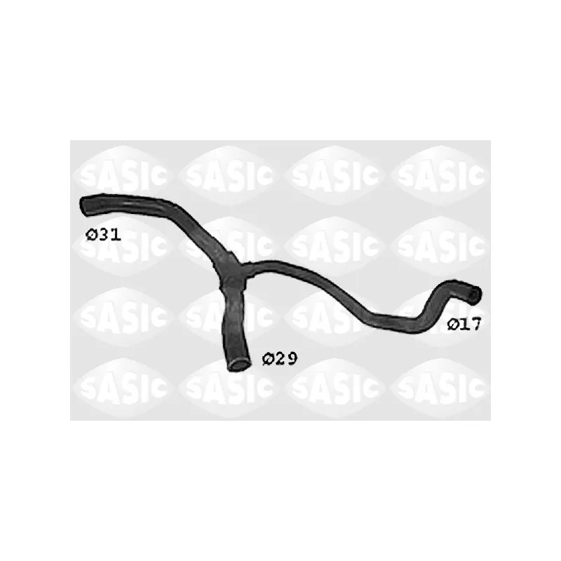Durite de radiateur SASIC SWH4307