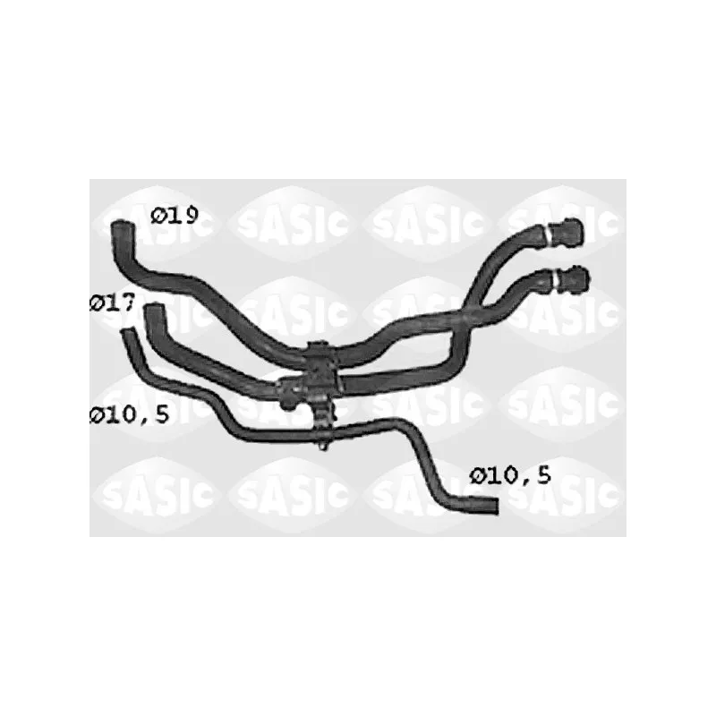 Durite de radiateur SASIC SWH4308