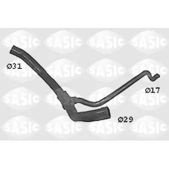 Durite de radiateur SASIC SWH4315
