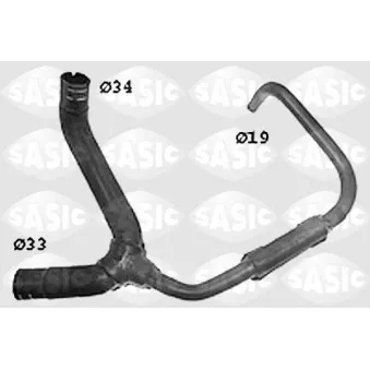 Durite de radiateur SASIC SWH6613