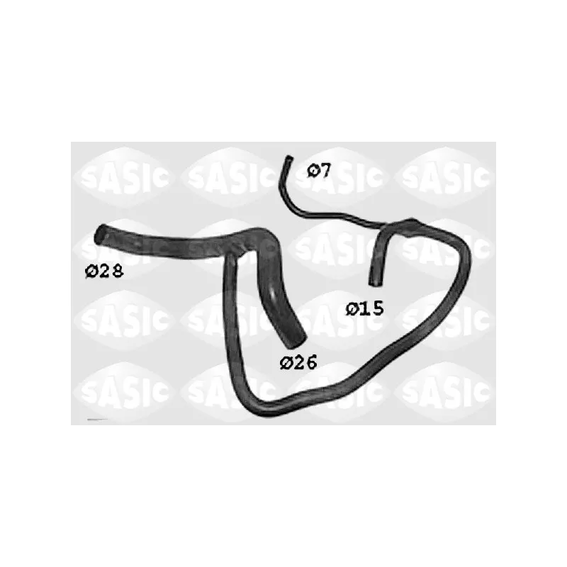 Durite de radiateur SASIC SWH6619