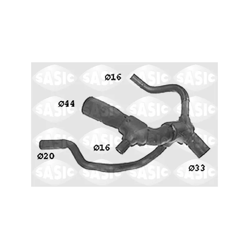 Durite de radiateur SASIC SWH6653