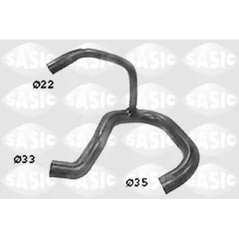 Durite de radiateur SASIC SWH6688