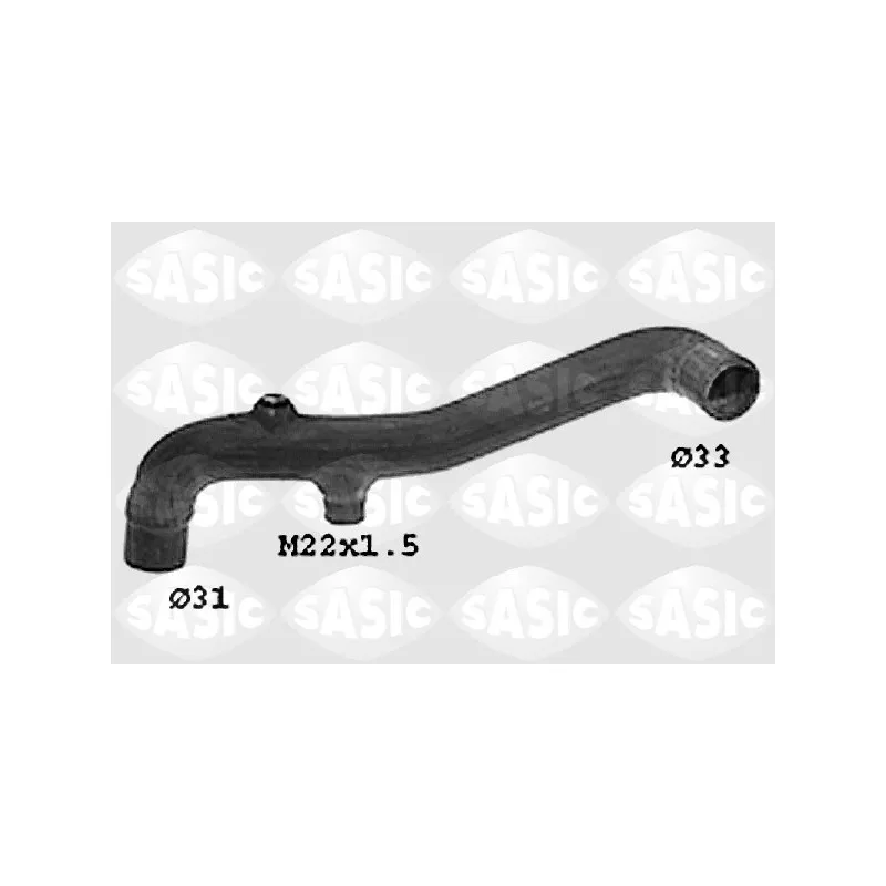 Durite de radiateur SASIC SWH6698