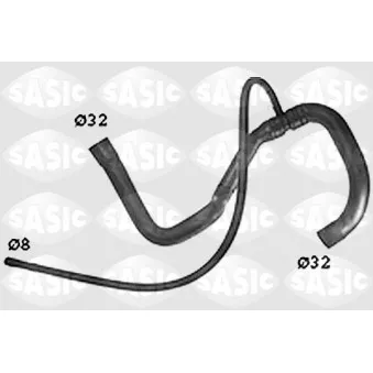 Durite de radiateur SASIC SWH6802