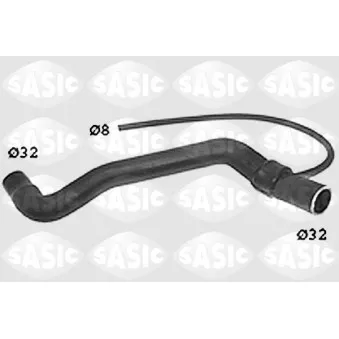 Durite de radiateur SASIC SWH6816