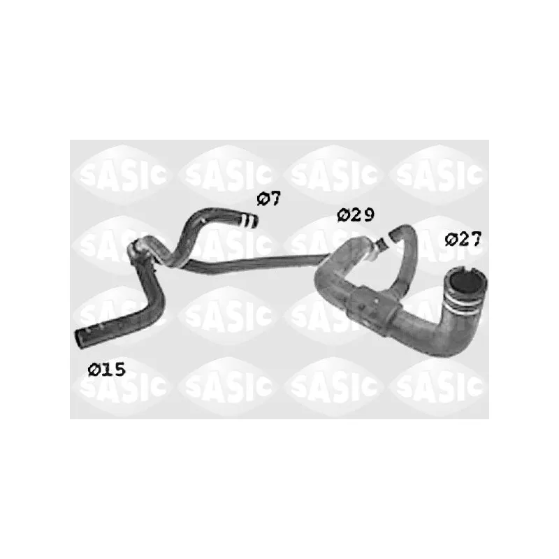 Durite de radiateur SASIC SWH6836