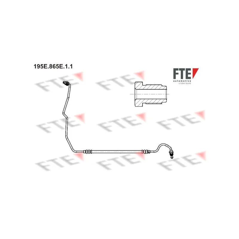 Flexible de frein FTE 195E.865E.1.1