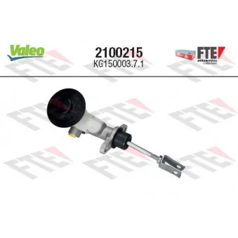 Cylindre émetteur, embrayage FTE 2100215