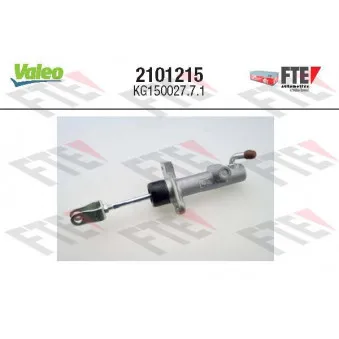 Cylindre émetteur, embrayage FTE 2101215