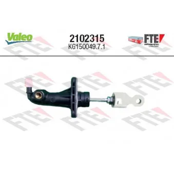 Cylindre émetteur, embrayage FTE 2102315