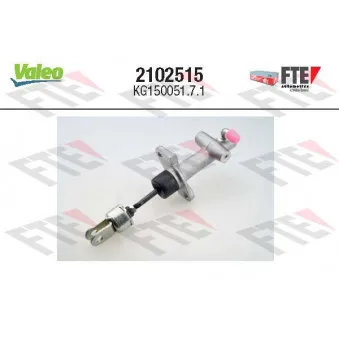 Cylindre émetteur, embrayage FTE 2102515