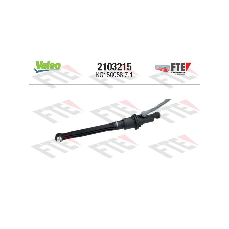 Cylindre émetteur, embrayage FTE 2103215