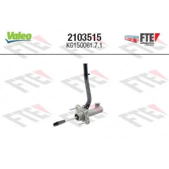 Cylindre émetteur, embrayage FTE 2103515