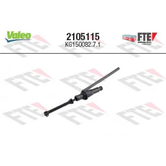 Cylindre émetteur, embrayage FTE 2105115