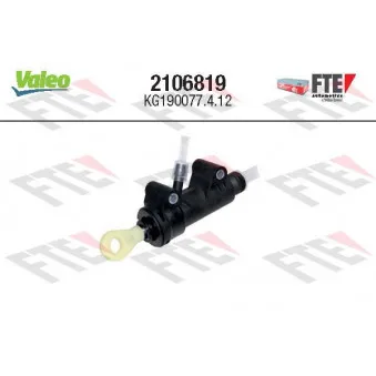 Cylindre émetteur, embrayage FTE 2106819