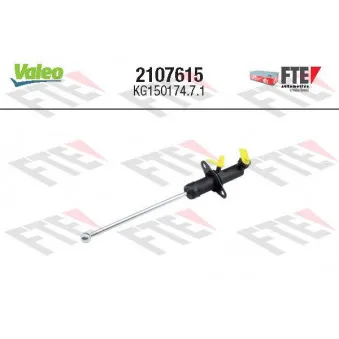 Cylindre émetteur, embrayage FTE 2107615