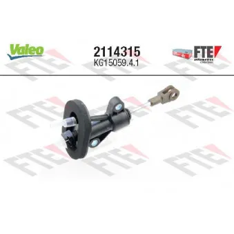 Cylindre émetteur, embrayage FTE 2114315