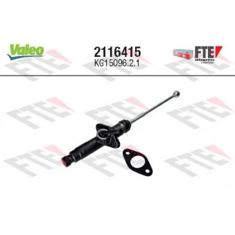 Cylindre émetteur, embrayage FTE 2116415
