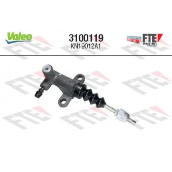 Cylindre récepteur, embrayage FTE 3100119
