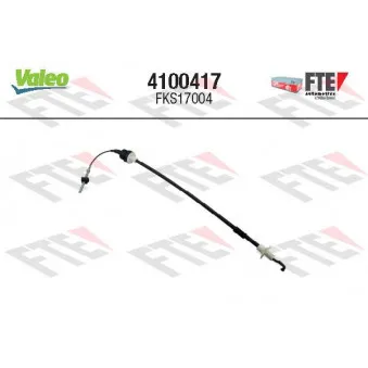 Tirette à câble, commande d'embrayage FTE 4100417