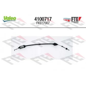 Tirette à câble, commande d'embrayage FTE 4100717