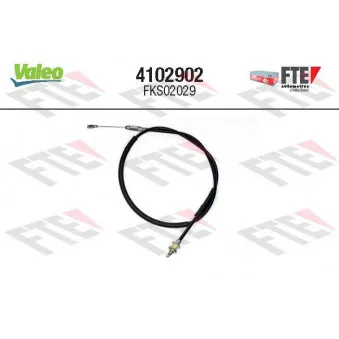 Tirette à câble, commande d'embrayage FTE 4102902