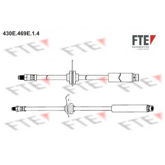 Flexible de frein FTE 430E.469E.1.4