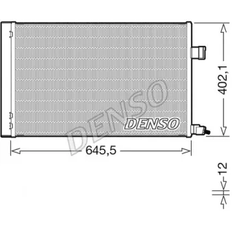 Condenseur, climatisation DENSO DCN11009