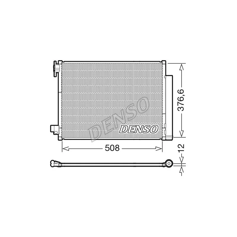 Condenseur, climatisation DENSO DCN23052