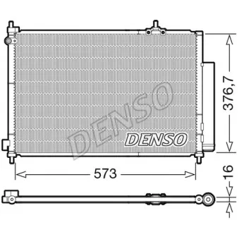 Condenseur, climatisation DENSO