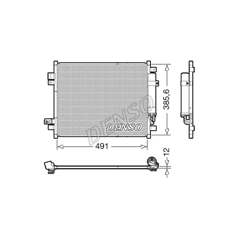Condenseur, climatisation DENSO DCN46034